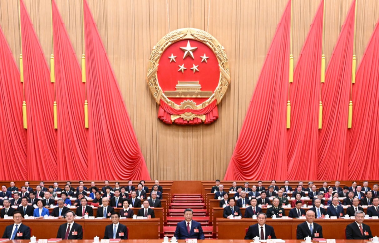 十四屆全國人大四次會議在京閉幕